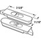 Prime-Line Window Tilt Latch, Metal, For Windsor Windows, Brown, Left & Right Hand Latches 1 Pair F 2937 - alternate 2